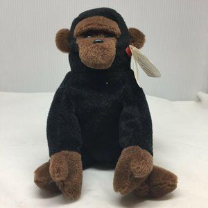 Ty Beanie Baby Congo Gorilla Plush Stuffed Animal Retired W Tag November 9 1996